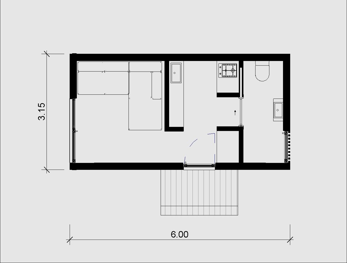 DZEGUZE 15 m²